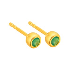Emerald Stud Earring