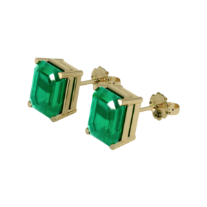 Vintage Emerald Earrings