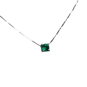 Emerald Sunrise Necklace