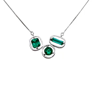 Emerald Nature Necklace