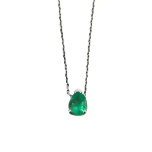 Atlantean Green Emerald Necklace