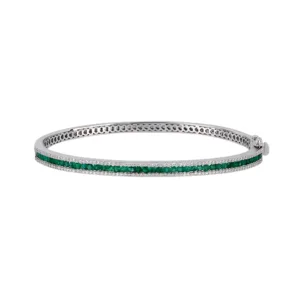 Emerald Charm Bracelet