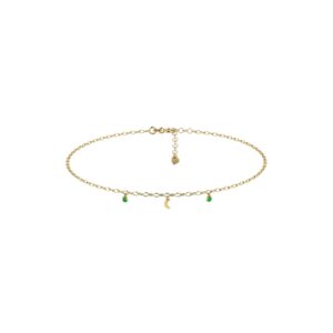 Golden Moon Anklet
