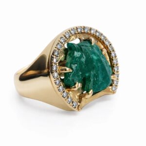 18K Gold Horse-Shaped Ring